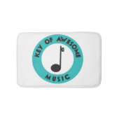 Key of Awesome Music Bath Mat バスマット (正面)
