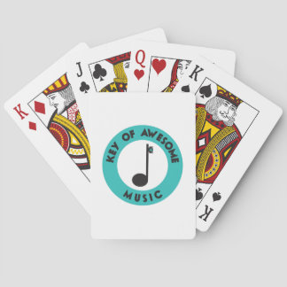 Key of Awesome Music Playing Cards トランプ