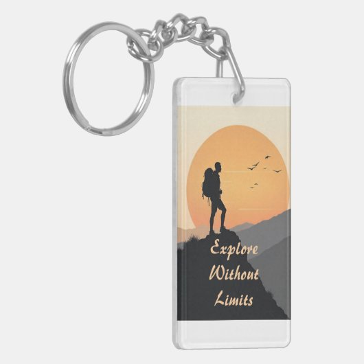 Key ring "Explore Without Limits"  キーホルダー (正面左)
