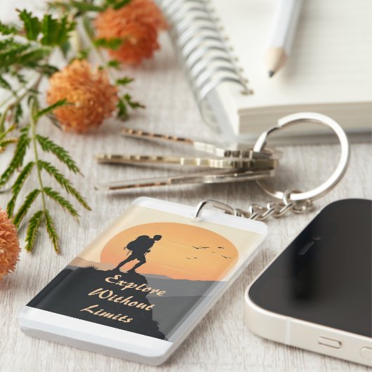 Key ring "Explore Without Limits"  キーホルダー (正面右)