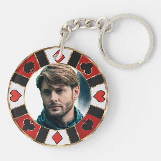 Key Rings Jensen Ackles キーホルダー (裏面)