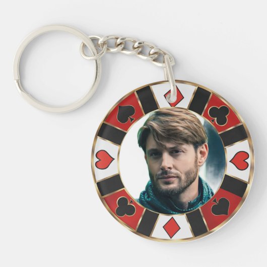 Key Rings Jensen Ackles キーホルダー (正面)