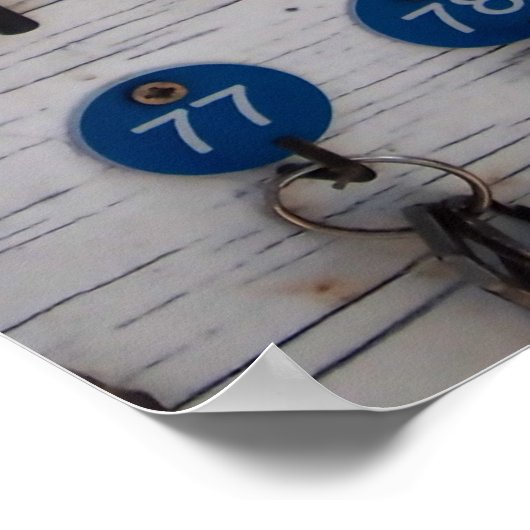 key sequence ポスター (角)