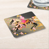 Key to Madness Square Coaster スクエアペーパーコースター (アングル)