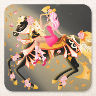 Key to Madness Square Coaster スクエアペーパーコースター