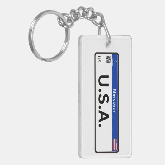 Key USA Mercosr キーホルダー (正面左)