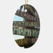 Key Westのシンボルや象徴 セラミックオーナメント (左)