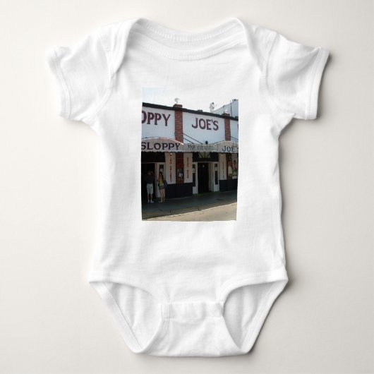 Key Westのバー ベビーボディスーツ (正面)