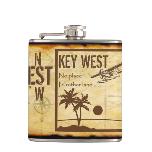 Key Westのフラスコ フラスク (正面)