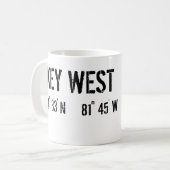 Key Westのマグ コーヒーマグカップ (正面左)