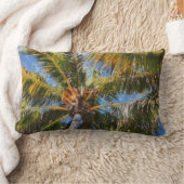 Key Westのヤシの木のLumbarの装飾用クッション ランバークッション (ブランケット)