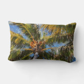 Key Westのヤシの木のLumbarの装飾用クッション ランバークッション (裏面)