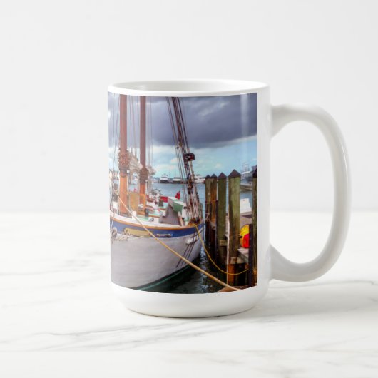Key WestのヨットMorred コーヒーマグカップ (右)