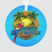 Key Westの日没 オーナメント (裏面)