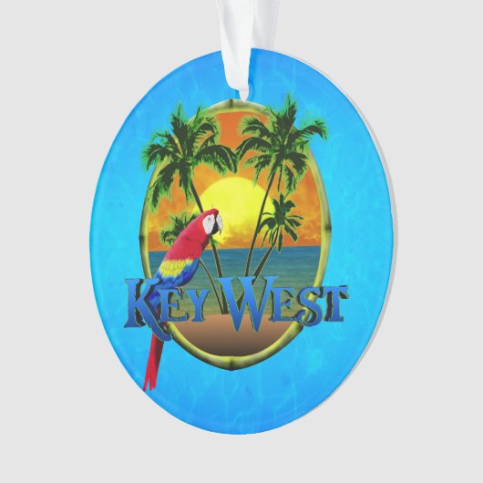 Key Westの日没 オーナメント (正面)