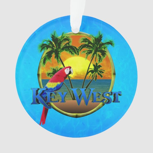 Key Westの日没 オーナメント (正面)