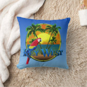 Key Westの日没 クッション (ブランケット)