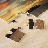 Key Westの日没 ジグソーパズル (側面)