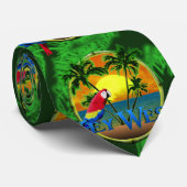 Key Westの日没 ネクタイ (ロール)