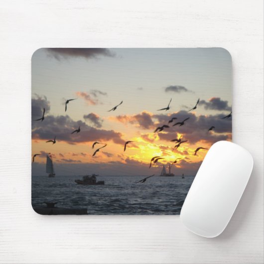 Key Westの日没 マウスパッド (マウス)