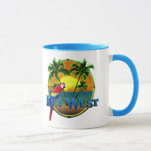 Key Westの日没 マグカップ
