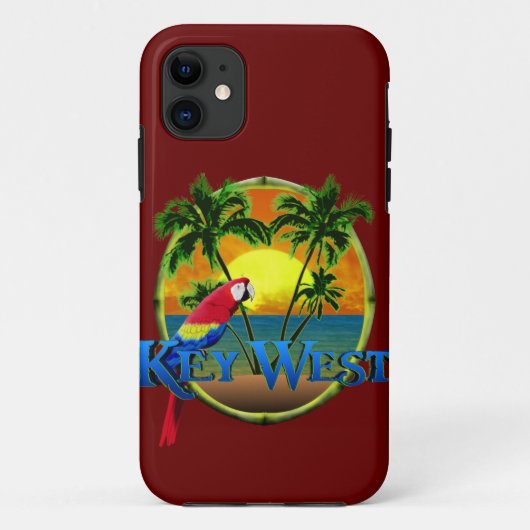 Key Westの日没 Case-Mate iPhoneケース (裏面)