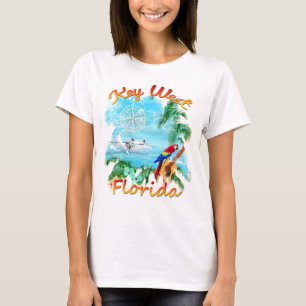 Key Westの熱帯石 Tシャツ