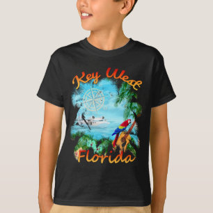 Key Westの熱帯石 Tシャツ