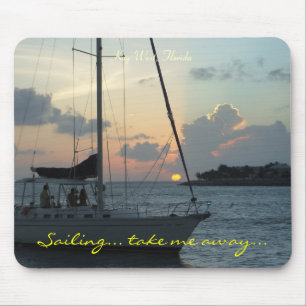Key Westの航行のmousepad マウスパッド