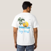 Key Westの航行 Tシャツ (裏面フル)