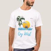 Key Westの航行 Tシャツ (正面)