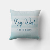 Key Westの装飾用クッション クッション (裏面)