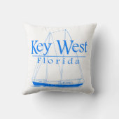 Key Westの青い航行 クッション (裏面)