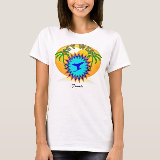 KEY WESTスパゲッティ上 Tシャツ (正面)