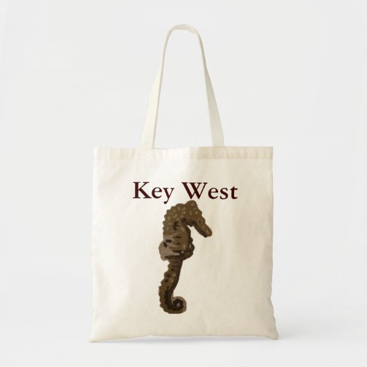 Key Westフロリダのタツノオトシゴ トートバッグ (正面)