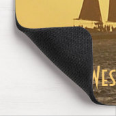 Key Westフロリダはクリッパー船のマウスパッドの写真を調整します マウスパッド (コーナー)