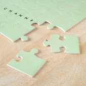 Key Westフロリダ(1943年)のヴィンテージの地図 ジグソーパズル (側面)