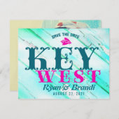 KEY WEST木保存日付 セーブザデート (正面/裏面)