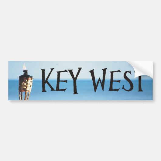 Key West バンパーステッカー (正面)