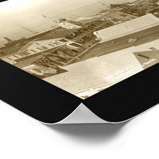 Key West, FL Photo 1912 ポスター (角)