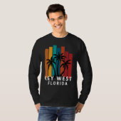 Key West Florida Family Vacation Beach Tropical Tシャツ (正面フル)