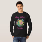Key West Florida Sea Animals Tシャツ (正面フル)