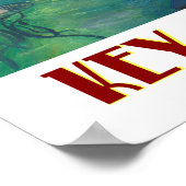 Key West Florida Southernmost Dreams Travel Poster ポスター (角)