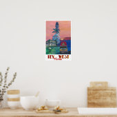 Key West Florida Southernmost Dreams Travel Poster ポスター (キッチン)