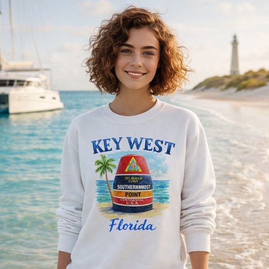 Key West Florida Sunset Island Sweatshirt スウェットシャツ