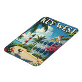 Key West Florida Travel マグネット (左側)