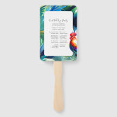 Key West Florida Wedding Program ハンドファン (裏面)