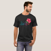 Key West Hibiscus Flowers Florida Beach Luau Party Tシャツ (正面フル)