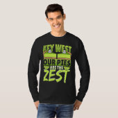 Key West Our Pies Are The Zest Tシャツ (正面フル)