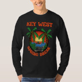 Key West Spring Break School Vacation Beach Trip C Tシャツ (正面)
